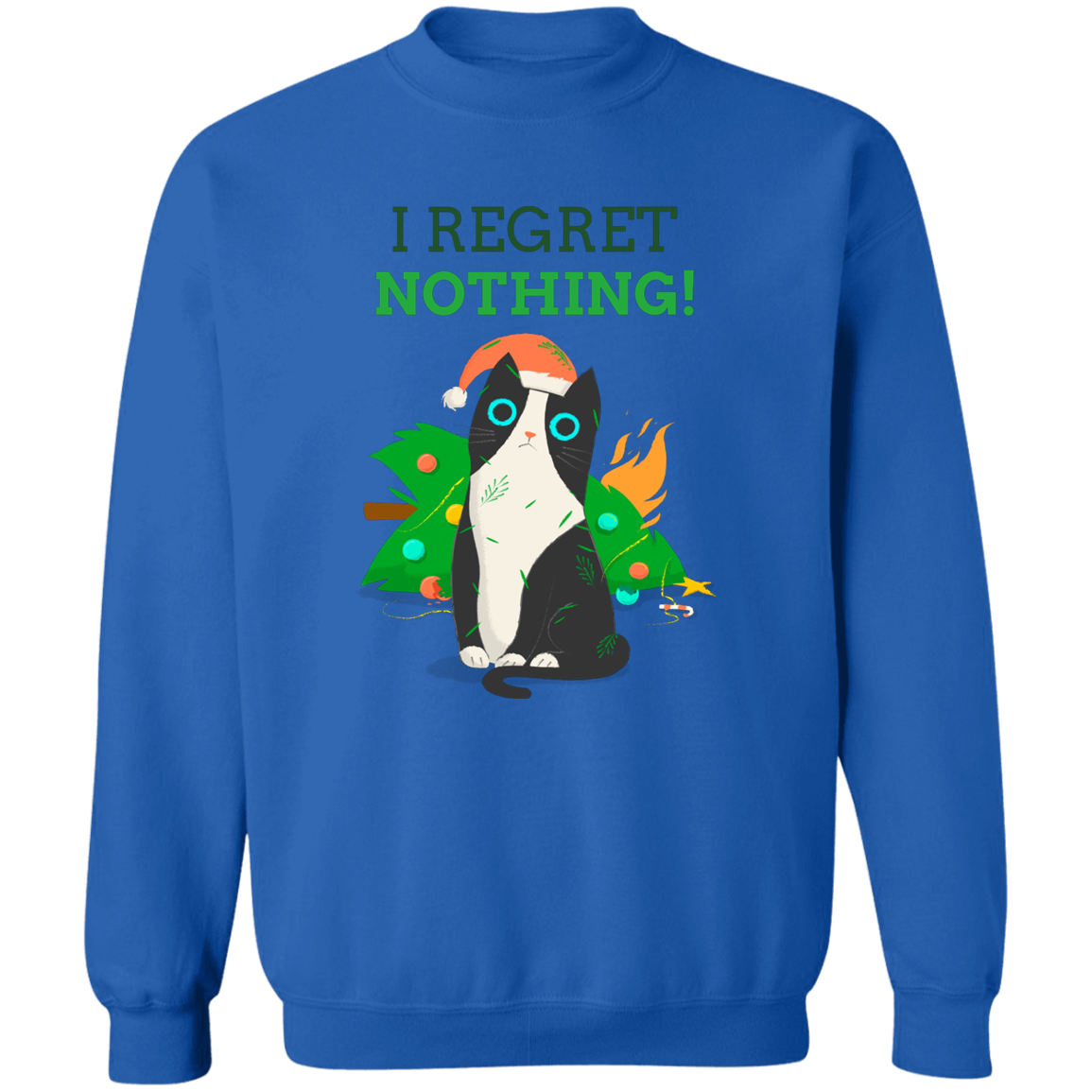 I Regret Nothing Cat
