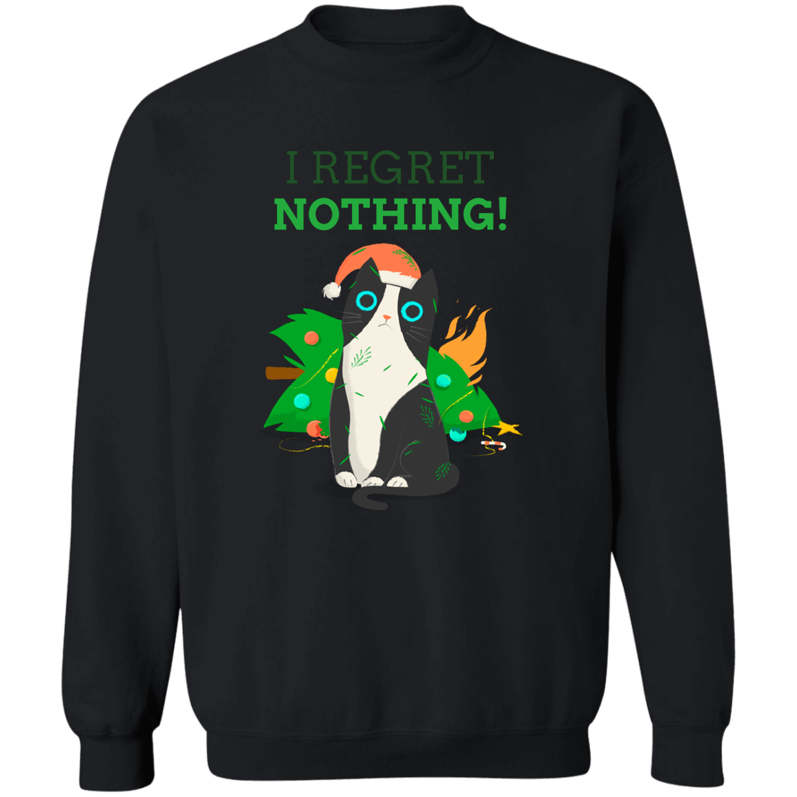 I Regret Nothing Cat