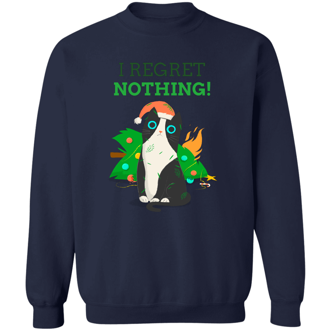 I Regret Nothing Cat