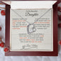 Forever Love necklace Gift For Daughter From Mom, Daughter Mother Necklace, Christmas, Birthday, Special Occasion