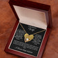 To My Beautiful Wife Forever Love Necklace, Gift for Christmas, Special Occasion, Birthday, Just Because