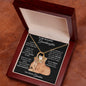 Forever Love Necklace for My Beautiful Granddaughter Necklace, Granddaughter Gift from Grandma, Gift from Grandpa, Granddaughter Birthday, Graduation, Christmas Gifts