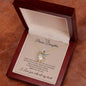 To My Bonus Daughter Forever Love Necklace Gift for Christmas, Special Occasions, Birthday