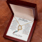 Forever Love Necklace for Granddaughter Necklace for Granddaughter Gift Christmas Birthday Gift Sentimental Gift