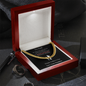 To Dad from Daughter Cuban Link Chain
