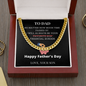 Father's Day From Son-Cuban Link Chain