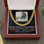 To My Dad| From Child Cuban Link Chain
