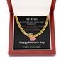 Father's Day From Son-Cuban Link Chain