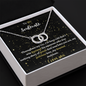 To My Soulmate-Perfect Pair Necklace