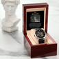 TO MY HUSBAND-MEN'S OPENWORK WATCH