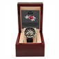 To My Man-Men's Openwork Watch Husband Gift for Any Occasion, Husband Gift Just Because