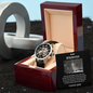 TO MY HUSBAND-MEN'S OPENWORK WATCH