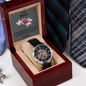 To My Man-Men's Openwork Watch Husband Gift for Any Occasion, Husband Gift Just Because