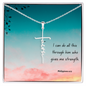 Faith Cross Necklace