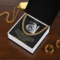To My Dad Happy Father's Day Cuban Link Chain