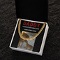 Daddy-A Daughter's first love and a Son's first hero, Dad will love his new Cuban Link Chain