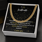 To My Soulmate Cuban Link Chain