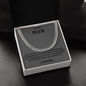 TO MY MAN-MY MISSING PIECE CUBAN LINK CHAIN