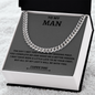 TO MY MAN-MY MISSING PIECE CUBAN LINK CHAIN