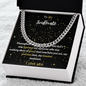 To My Soulmate Cuban Link Chain