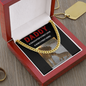 Daddy-A Daughter's first love and a Son's first hero, Dad will love his new Cuban Link Chain