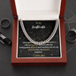 To My Soulmate Cuban Link Chain