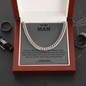 TO MY MAN-MY MISSING PIECE CUBAN LINK CHAIN