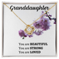 Granddaughter Love Knot Necklace