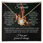 To My Beautiful Soulmate Love Knot Necklace Gift for Valentine's Day Special Occasion, Birthday