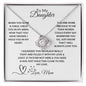 Love Knot Necklace for Daughter Gift from mom Daughter from Mom daughter gift from dad to daughter birthday gift Christmas Gift