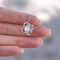 To My Beautiful Wife Love Knot Necklace, Gift for Christmas, Birthday, Special Occasion