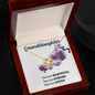 Granddaughter Love Knot Necklace