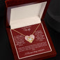 To My Beautiful Wife Love Knot Necklace, Gift for Christmas, Birthday, Special Occasion