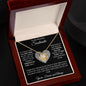 Love Knot Necklace for Soulmate Valentine's Day Anniversary Birthday Special Occasion