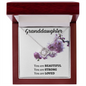 Granddaughter Love Knot Necklace