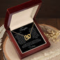Interlocking Hearts necklace Daughter Gift from Mom to Daughter Gift for Daughter from Mom Daughter Christmas Gift Birthday Gift