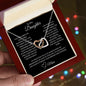 Interlocking Hearts necklace Daughter Gift from Mom to Daughter Gift for Daughter from Mom Daughter Christmas Gift Birthday Gift
