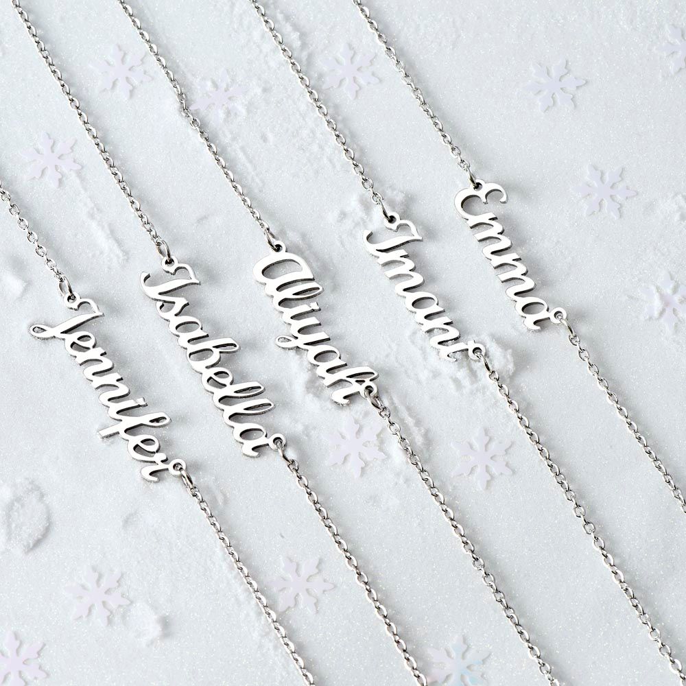 ❤️Just For Her Personalized Name Necklace Up To 10 Characters ❤️