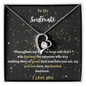To My Soulmate Forever Love Necklace for any occasion