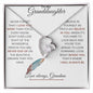 Forever Love Necklace for Granddaughter Necklace for Granddaughter Gift Christmas Birthday Gift Sentimental Gift