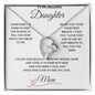Forever Love Necklace Daughter Gift from Mom to Daughter Necklace for Daughter Gift for Daughter from Mom daughter Christmas Gift birthday gift
