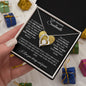 To My Beautiful Soulmate Forever Love Necklace, Gift for Christmas, Birthday, Special Occasion
