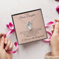 To My Bonus Daughter Forever Love Necklace Gift for Christmas, Special Occasions, Birthday