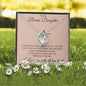 To My Bonus Daughter Forever Love Necklace Gift for Christmas, Special Occasions, Birthday