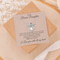 To My Bonus Daughter Forever Love Necklace Gift for Christmas, Special Occasions, Birthday
