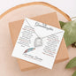 Forever Love Necklace for Granddaughter Necklace for Granddaughter Gift Christmas Birthday Gift Sentimental Gift