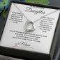 Forever Love Necklace Daughter Gift from Mom to Daughter Necklace for Daughter Gift for Daughter from Mom daughter Christmas Gift birthday gift