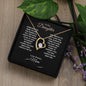 Forever Love necklace Daughter Christmas Gift from Mom to Daughter Necklace for Daughter Gift for Daughter from Mom Daughter Birthday Gift
