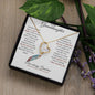 Forever Love Necklace for Granddaughter Necklace for Granddaughter Gift Christmas Birthday Gift Sentimental Gift