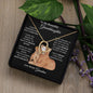 Forever Love Necklace for My Beautiful Granddaughter Necklace, Granddaughter Gift from Grandma, Gift from Grandpa, Granddaughter Birthday, Graduation, Christmas Gifts